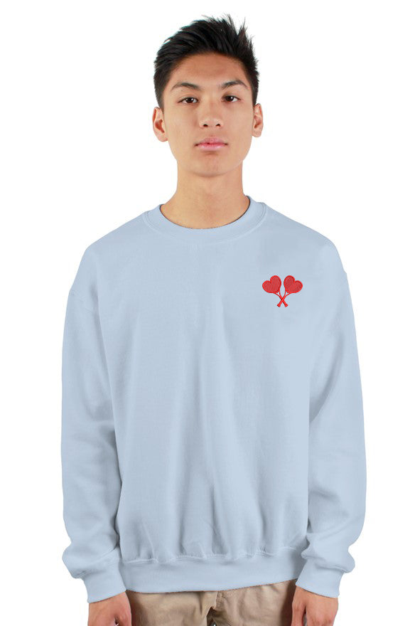 Embroidered Crewneck Sweatshirt-Unisex