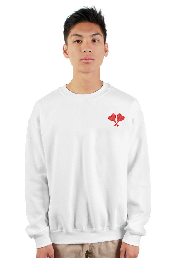 Embroidered Crewneck Sweatshirt -Unisex