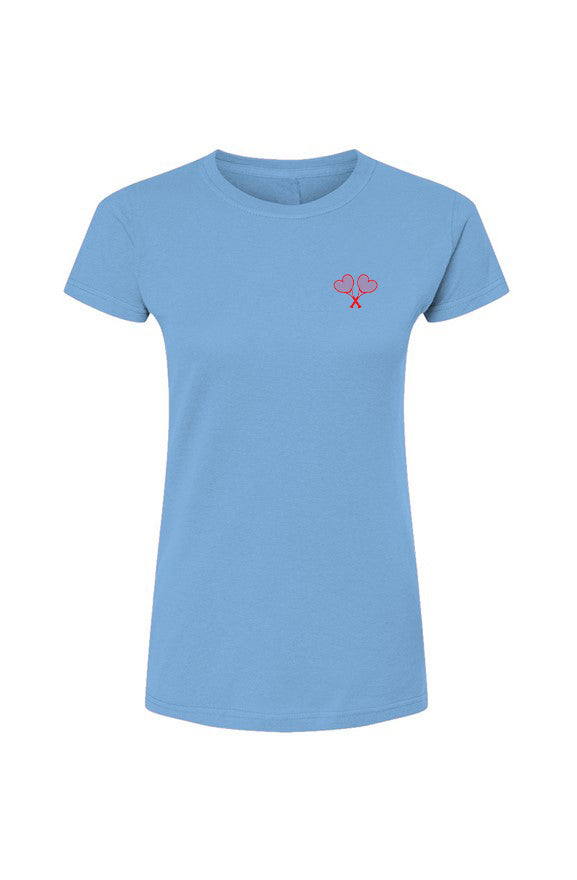 Love All Tennis Women's Hearts Softstyle T-Shirt